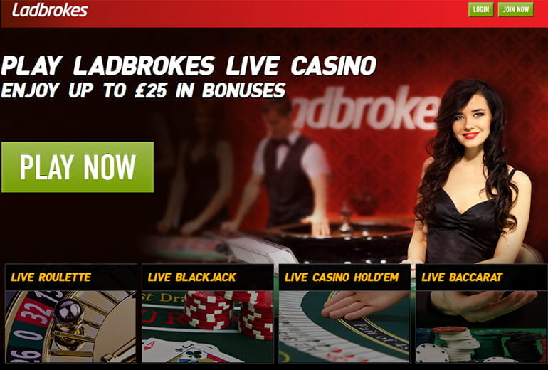 The Online Platform of Ladbrokes Live Casino
