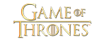 The logo for the online slot Game of Thrones.