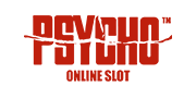 The logo for the online slot Psycho.