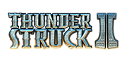 The logo for the online slot Thunderstruck II.