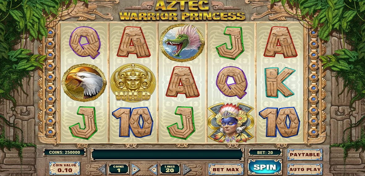 Aztec Slots Aztec Warrior Princess