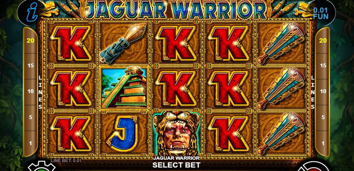 Aztec Slots Jaguar Warrior