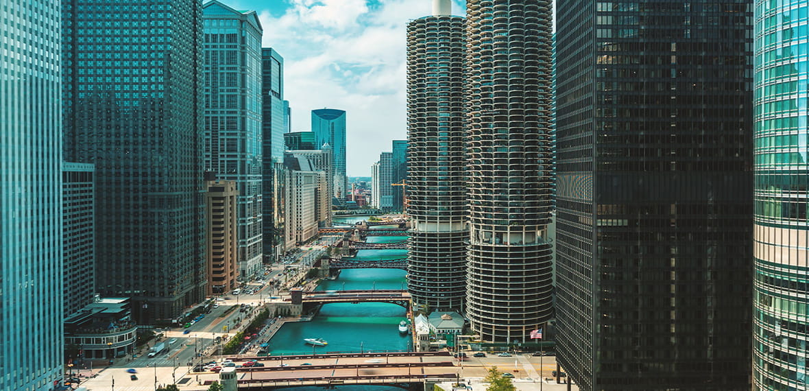 Chicago from a Bird View