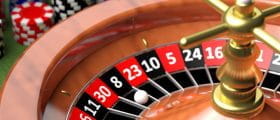 Wooden Roulette Wheel With Numbers