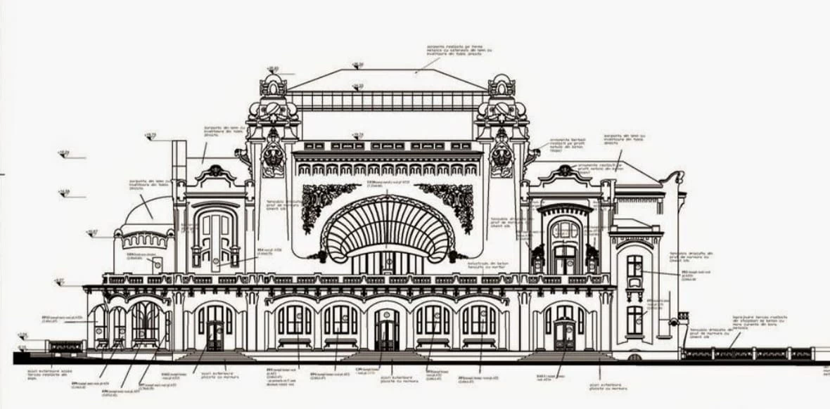 Casino Constanta Construction Plans 