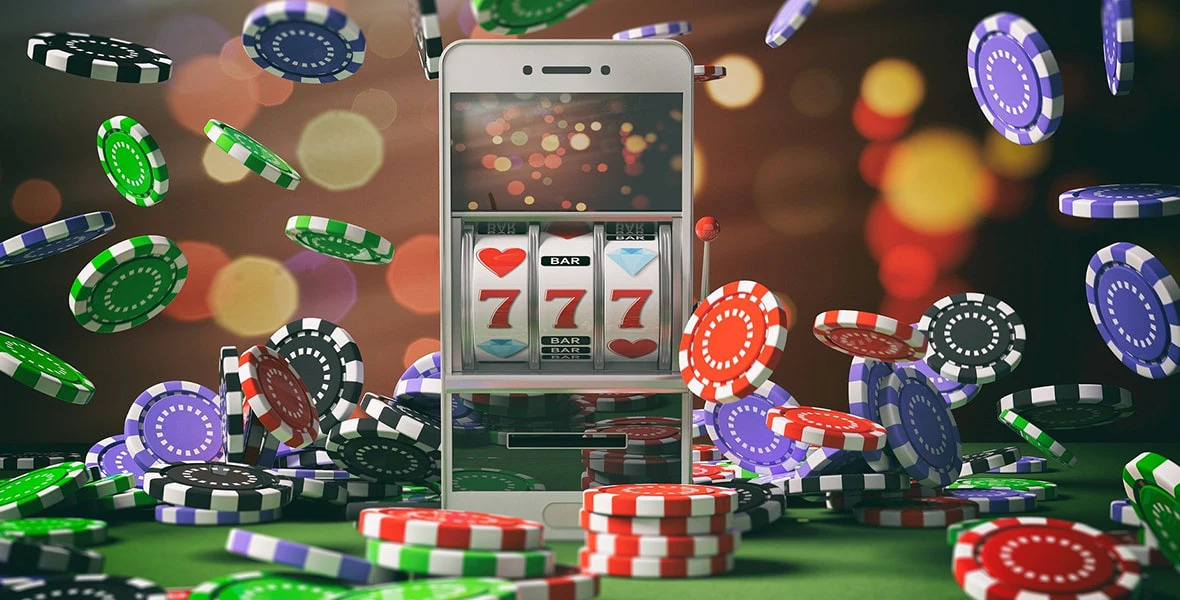 Mobile Gambling with Poker Chips 