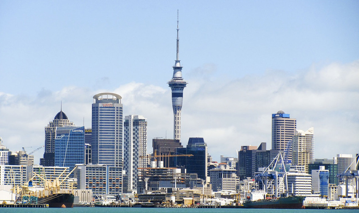 New Zealand skyline 